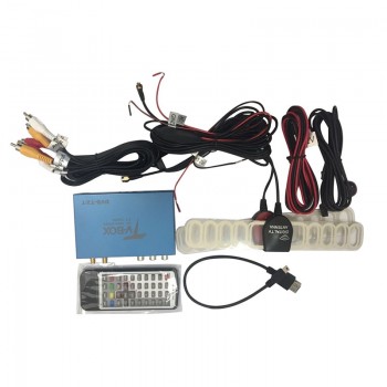 SMA Port Dual Antenna Digital HDTV Real High Speed 160Km / H Compatible With DVB-T / DVB-T2 / H.264 / H.265 ATSC ISDB Dual Stand