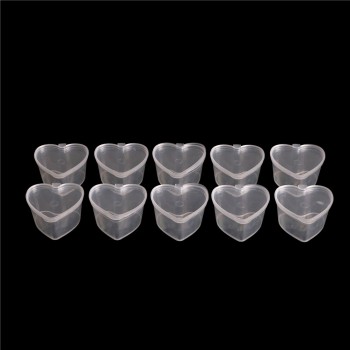 Plastic Color Plasticine Clear Containers Glue Putty Foam Ball Storage Boxes 25ml /30ml  Slime Storage  10pcs/lot