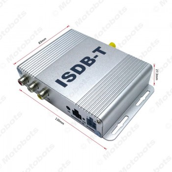 FEELDO 1Set Car Mobile High Quality ISDB-T Digital TV Receiver Box Tuner MPEG-4 For Japan/Brazil/South American #AM2128