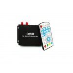 Car HD DVB-T2 Double tuner Digital TV receiver SIANO two mobility tuner active antenn