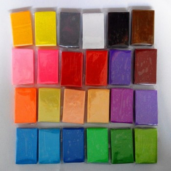 Flexible durable fimo performance polymer clay craft material kids kneadable clay toy artist jewellery modeling clay sculpt clay