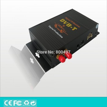 Car DVB-T HD 1080P HDMI CVBS Mobile Digital TV Receiver Mobile Car DVB-T MPEG4 MPEG2 Digital TV Dual Tuner HD Receiver Box Set
