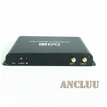 4 Antenna H.265 Car DVB T2 Mobile Digital TV Box External USB DVB-T2 Car TV Receiver for Germany Europe Southeast Asia