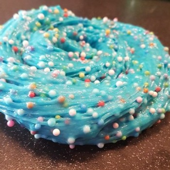 60ML Slime Toy Antistress Spongy Rainbow Fluffy Crunchy Foam Beads Putty Kids Lizun Toys Slime Relax Gifts Clay Slime