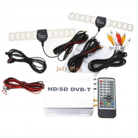 DVB-T Set Top Box (HD/SD) Car Digital Mobile TV Receiver, DVB-T Receiver MPEG4 HDMI, Car TV Tuner DVB-T TV Receiver, AV IN
