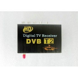 DVB-T2 with Single Antenna Digital TV Receiver MPEG-4 for Car Monitors GPS DVD