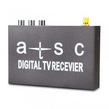 Zeepin T858 Tuner Dvb HD / SD ATSC Mobile Digital TV Box Receiver High Speed Supports Multiple OSD Languages USA Canada Mexico