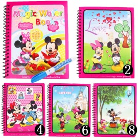 10 Types Magic Water Drawing Book Coloring Book Doodle amp; Magic Pen Painting Drawing Board For Kids Toys Birthday Gift