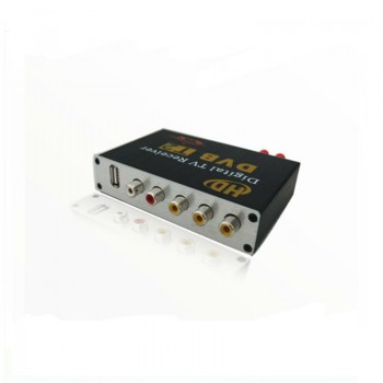 High Speed Car DVB-T2 box car Digital Tv Tuner Receiver MPEG2  MPEG4 MPEG-4 with Dual Tuner Car mobile digital DVB T2  Receiver