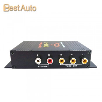 Free Shipping High Quality Car Digital TV Box DVB-T MPEG-4 DVB-T Receiver with 2 Tuners Super Strong Signal for Middle East