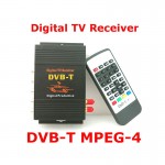 Dual Antenna Car DVB-T Tuner  Digital Car Tv Tuner MPEG2  MPEG4 MPEG-4  Car mobile digital DVB T  Receiver For car monitor