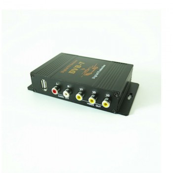 Dual Antenna Car DVB-T Tuner  Digital Car Tv Tuner MPEG2  MPEG4 MPEG-4  Car mobile digital DVB T  Receiver For car monitor