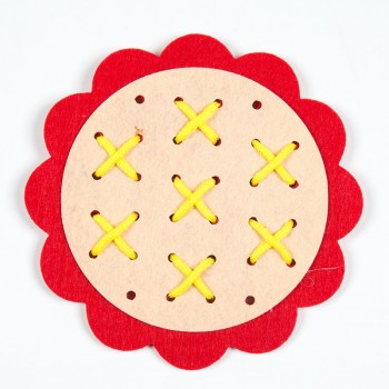 New Teaching Kindergarten Manual DIY Weave Cloth Montessori Materials Baby Early Learning Education Toys Teaching Aids Math Toys