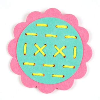 New Teaching Kindergarten Manual DIY Weave Cloth Montessori Materials Baby Early Learning Education Toys Teaching Aids Math Toys
