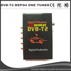 HD Car Mobile TV tuner DVB-T2 Receiver External Digital TV DVB-T 2 Receiver Set top box 1080P Eruope Market H264 mpeg4 mpeg2