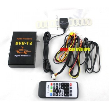 HD Car Mobile TV tuner DVB-T2 Receiver External Digital TV DVB-T 2 Receiver Set top box 1080P Eruope Market H264 mpeg4 mpeg2