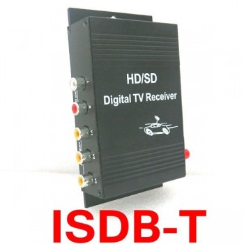 ISDB-T Car 140-190km/h Digital Car TV Tuner TV Tuner Car ISDB T For Brazil Japan South America chile Argentina Peru