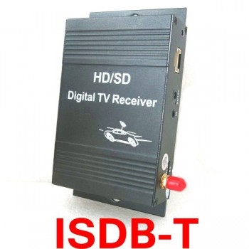 ISDB-T Car 140-190km/h Digital Car TV Tuner TV Tuner Car ISDB T For Brazil Japan South America chile Argentina Peru