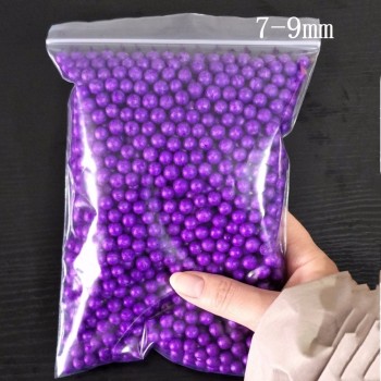 7-9mm 13g Bleeding colors DIY Snow Mud Particles Accessories Slime Balls Small Tiny Foam Beads For Floam Filler For DIY Supplies