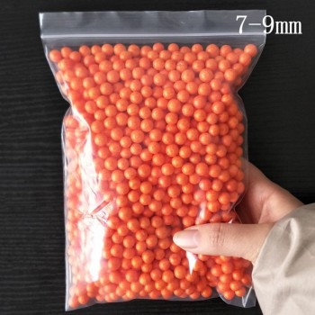 7-9mm 13g Bleeding colors DIY Snow Mud Particles Accessories Slime Balls Small Tiny Foam Beads For Floam Filler For DIY Supplies