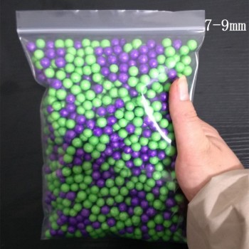 7-9mm 13g Bleeding colors DIY Snow Mud Particles Accessories Slime Balls Small Tiny Foam Beads For Floam Filler For DIY Supplies