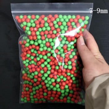7-9mm 13g Bleeding colors DIY Snow Mud Particles Accessories Slime Balls Small Tiny Foam Beads For Floam Filler For DIY Supplies