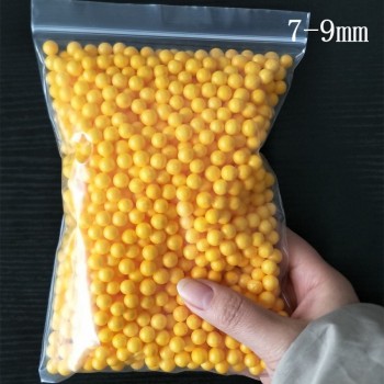 7-9mm 13g Bleeding colors DIY Snow Mud Particles Accessories Slime Balls Small Tiny Foam Beads For Floam Filler For DIY Supplies