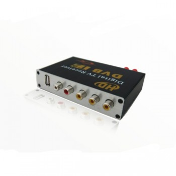 KANOR Digital Car DVB-T2 HD 1080P External Auto Tuner 100Km/h Digital TV Receiver Box Set Top DVB-T2