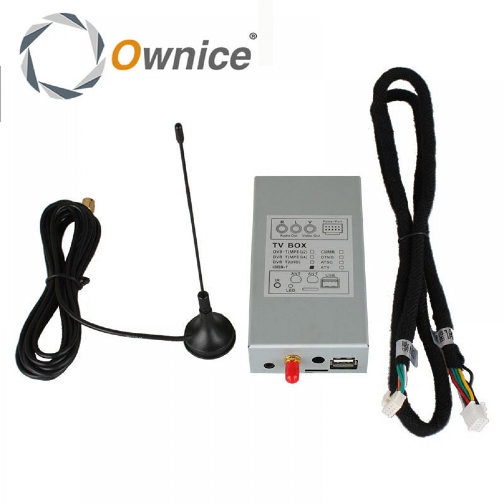 Special ISDB-T Digital TV Box Only for Ownice C200 / C180 / C300 / C500 Car DVD Players