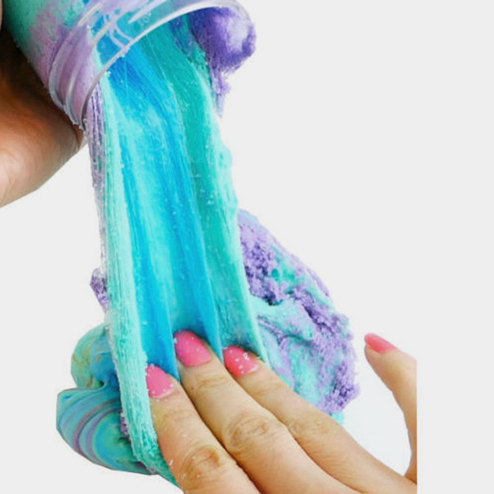 Slime Putty Stress Relief Magic Slime Beautiful Color Mixing Cloud Slime Squishy Putty Scented Stress Kids Clay Toy L829