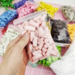 Nouveau 70 pcs Sponge Boue Perles Fournitures BRICOLAGE Boue Accessoires Pour Slime Trucs Mousse Boue Dargile