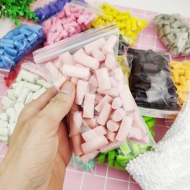Nouveau 70 pcs Sponge Boue Perles Fournitures BRICOLAGE Boue Accessoires Pour Slime Trucs Mousse Boue Dargile