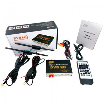 KLYDE DVB-T2 Digital TV Receiver Box For Colombia Thailand Singapore Indonesia Support PVR Function and Multimedia Playback