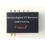 Car ISDB-T Double Tuner Full Seg Car digital TV Receiver isdb-t two Antenna for Car DVD GPS Android player South American