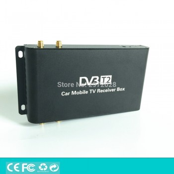 HD Car Mobile Digital TV Receiver Mobile Car DVB-T2 USB HDMI MPEG4 MPEG2 Digital TV Four Tuner HD H.264 Receiver Box Set