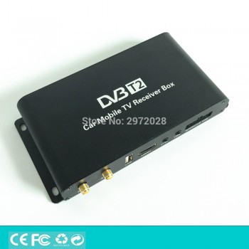 HD Car Mobile Digital TV Receiver Mobile Car DVB-T2 USB HDMI MPEG4 MPEG2 Digital TV Four Tuner HD H.264 Receiver Box Set