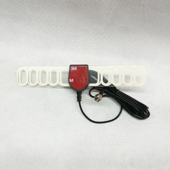 Digital VHF-H/UHF TV Active Antenna Built-in 20dB RF AMP. Car DVB-T Antenna DVB-T2 Antenna 20dB Gain Digital TV Antenna F Plug