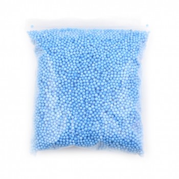 SHPYHT DIY Snow Mud Particles Accessories Slime Balls Small Tiny Foam Beads For Floam Filler For DIY Supplies 2-4mm