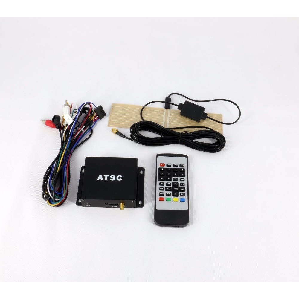 Car ATSC Digital TV Box For USA Mexico Standard Digital Car TV Tuner HD