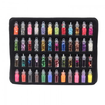 48Pcs Sequins/Glitter Filler Fluffy Slime Box Toys For Children Charms Lizun Slime DIY Kit Accessories Kit Supplies Funny Gift