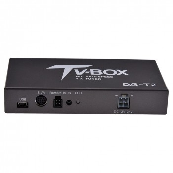 1080P HD DVB-T EN300 744/DVB-T2 TV Box HDMI USB AV MOV OSD DVB RCA Smart TV Box USB2.0 True Four Tuners Receiver