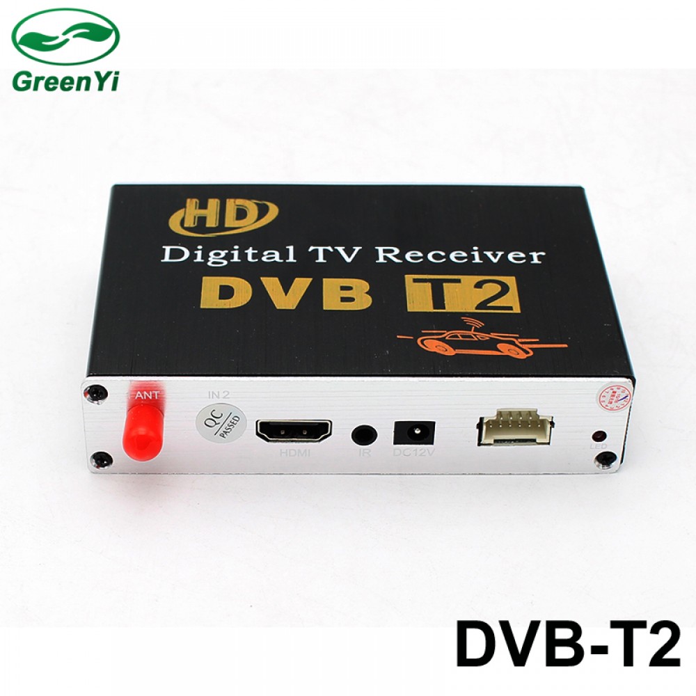 GreenYi H.264 60KM/H PVR DVB-T DVB-T2 igital TV Box for Car DVD Multimedia Player Head Unit For Android 6.0 7.1 8.0 DVD Player