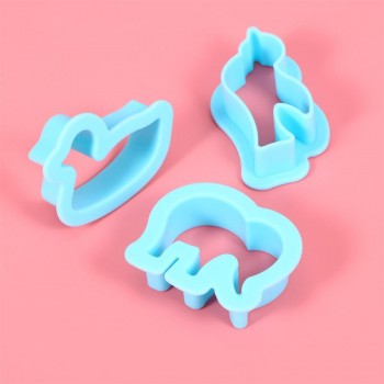 Kids Plastic Plasticine Mould Tools DIY Children Clay Cutters Moulds Toy Kit Funny Dough Modeling Tool with Knife Roller Toys