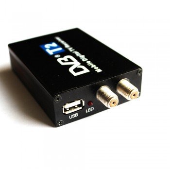 Car DVB-T2 TV Turner 120km/h Double Antenna Russianamp;Europeamp;Southeast Asia Mobile digital External USB DVB T2 tv Box Receiver