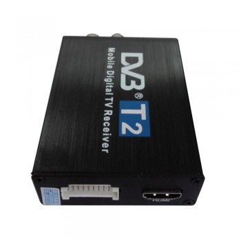 Car DVB-T2 TV Turner 120km/h Double Antenna Russianamp;Europeamp;Southeast Asia Mobile digital External USB DVB T2 tv Box Receiver