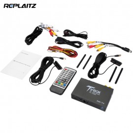 High Speed H.264 HD DVB-T2 Digital Car TV Box Receiver TV and Radio Channels Mobile Auto Television Box for Car Travelling