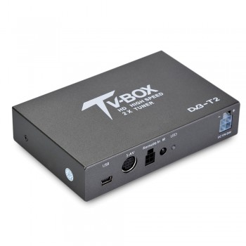 High Speed H.264 HD DVB-T2 Digital Car TV Box Receiver TV and Radio Channels Mobile Auto Television Box for Car Travelling