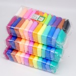 500g 36colors Fluffy Slime Toys Putty Soft Clay Antistress Light Plasticine Slime Supplies Sand Fidget Gum Polymer Clay for kids