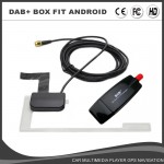 Car External DAB DAB+ Digital Audio Broadcasting Radio Box Radio Tuner Receiver USB Plug for Car Android dvd gps player