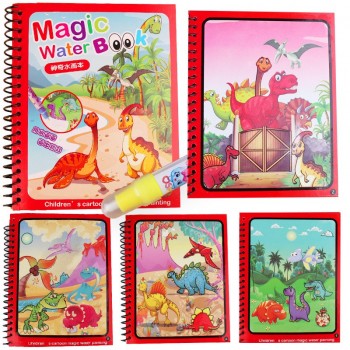 Montessori Coloring Book Doodle amp; Magic Pen Painting Drawing Board For Kids Toys Magic Water Drawing Book Birthday Gift